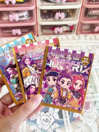 猎魔女团换装豆豆本😎揣兜里就能带出门! #猎魔女团 #换装贴纸 #豆豆本 #益智玩具 #儿童玩具