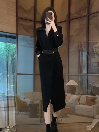 #气质连衣裙 #显瘦穿搭 #秋季穿搭 #穿出自己的风格