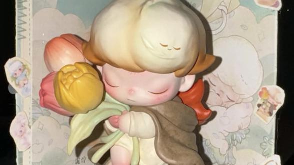 dimoo 新品来啦!做了一期手工盲盒外包装的展示,大家快动手学起来吧,给你的好大儿一个美丽的展示台!#泡泡玛特 #手工diy #盲盒改造 #dimoo限定时光 #dimoo