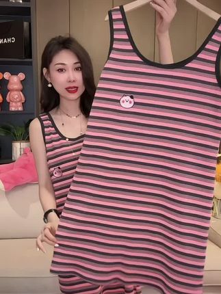 睡衣女款爆款2025新款减龄显白吊带睡裙舒适家居睡服甜美百搭睡衣