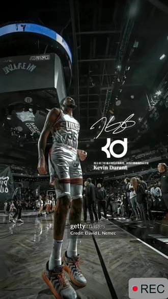 不忍心怪你对我太独特#最喜欢的nba球星 #kd