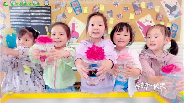 🌈送给妈妈的礼物🎁 #母亲节手工 #给妈妈的礼物 #幼儿园的小可爱