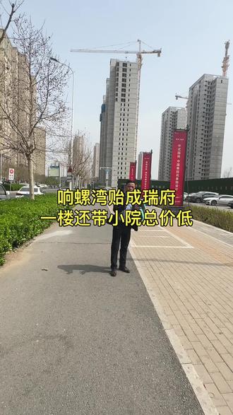 响螺湾片区贻成瑞府,又一新作,一楼有小院#小柳在滨海