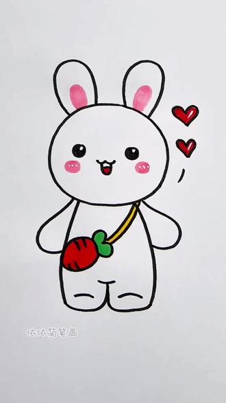 一起来试试吧!#儿童简笔画#亲子简笔画