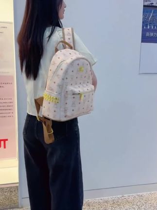 学院风三根韩式印花熊双根双肩包ins女士欧美风#包包 #包包推荐 #包包控 #包包种草 #包包子手法