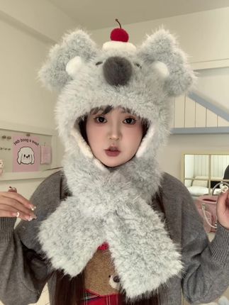 冻脑袋的季节要来咯#毛茸茸 #帽子 #分享 #强烈推荐