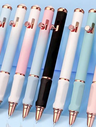 学生推拉钢笔#文具 #种草#好物分享#种草#笔