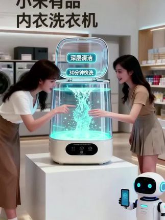 被种草的迷你内衣洗衣机终于到啦!必须给你们安排一波实测~ 先说颜值,这小家伙也太Q了吧,跟我新买的那些小内内简直是天生一对。说明书上写一次能洗两三件?我偏不信这个邪,硬是多塞了几条进去挑战极限! 它有两档模式可以选,实际用下来发现转速和洗涤力度都相当在线。我来来回回试了好几次,洗净效果真的惊到我了,那些难搞的污渍都能轻松搞定。 更让我惊喜的是它的实用性,洗澡的时候顺手把内衣丢进去,两边同步进行,洗完澡内衣也洗得差不多了,简直不要太方便! 自从有了它,再也不用手洗内衣了,彻底解放双手的感觉也太爽了!真心觉得这是提升生活幸福感的宝藏好物,必须安利给你们~ #迷你洗衣机#内衣洗护 #实用好物 #家居测评#好物推荐给大家