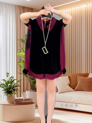 #大码显瘦穿搭 #大码女装 #显瘦显高显腿长 #时尚穿搭 #减龄气质