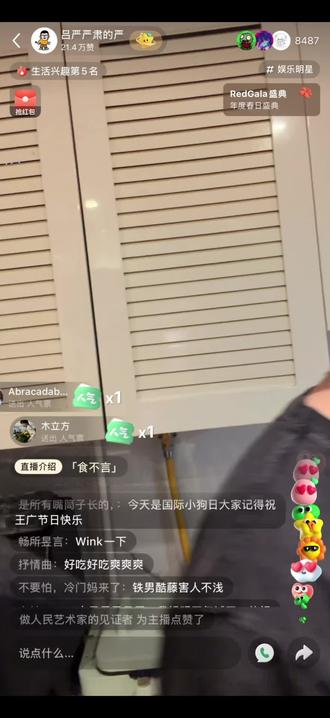 王广净干些坏事#王王队 #吕严 #直播录屏分享