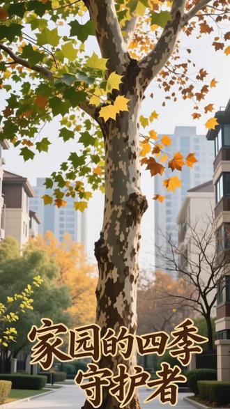 #三年级语文上册#习作细致观察
梧桐树风景描写