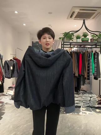 欧货新品法式复古牛仔外套现货秒发👇👇