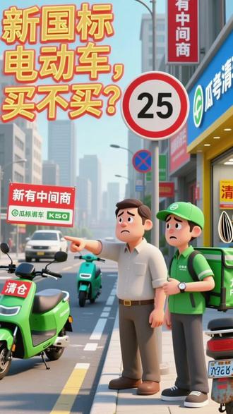 #新国标电动车 新国标电动车,你会买吗?