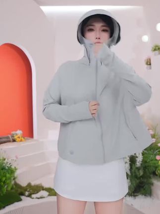 蕉下客2025新款防晒衣女夏季连帽斗篷款防嗮衣女士皮肤衣爆款外套#全网搜索 #完美搭配 #与众不同 #实拍原视频 #助手抖音