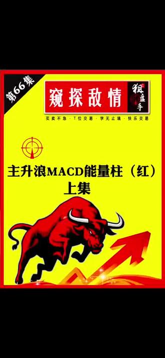 第66集:主升浪MACD能量柱(红(上)#股票分析