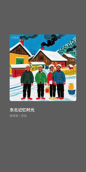 #豆包AI# 东北民谣#原创音乐