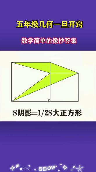 #小学数学 吃透这36个模型,解应用题就轻松多了 #几何 #几何模型 #小学几何模型