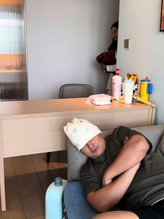月子帽一戴谁也不爱哈哈哈#强烈推荐