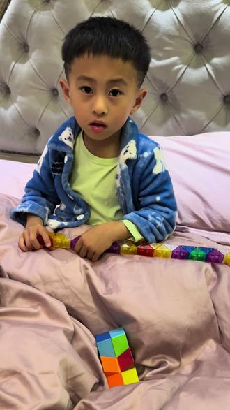 24段百变魔尺拼船跟兔子合体