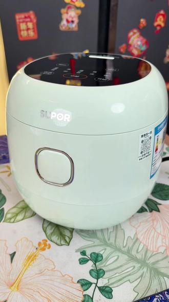 苏泊尔电饭煲小型电饭锅陶瓷涂层内胆可拆卸上盖智能多功能微压锅#电饭煲#苏泊尔电饭煲#苏泊尔#微压电饭煲
