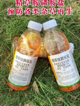 牛筋草,小飞蓬,芦苇,水花生,香附子,鬼针草,葛根藤,果园,茶园,田梗#精草铵膦铵盐 #果园管理 #农资肥料 #无限回购的宝藏单品 #田间管理
