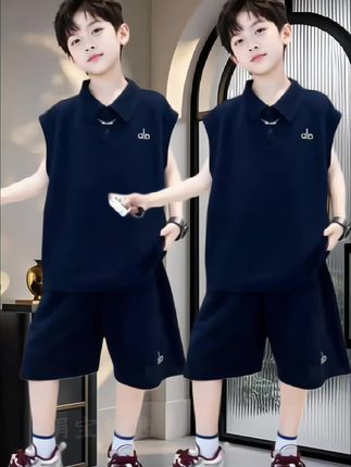 夏天就要给儿子穿得清凉有好看#谁穿谁好看系列 #男童套装 #夏日必备 #潮流穿搭 #儿子