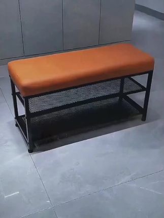 轻奢换鞋凳鞋架,坐凳+鞋架二合一,小身材设计不占空间,简约设计适配各种家装风格,实用性与美观度双满分!#好物推荐 #换鞋凳鞋柜 #居家好物#换鞋凳