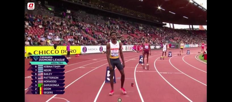 美锦赛冠军帕特森43.85PB拿下钻石联赛总决赛冠军!钻石联赛总决赛冠军=美国单项资格+1,也就是意味着选拔赛第四名诺伍德将会获得世锦赛单项资格。多了一个破44的,今年世锦赛依旧值得期待!#田径 #400米 #短跑 #世锦赛 #钻石联赛