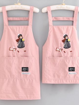 家用厨房做饭围裙耐脏耐磨卡通工作服餐饮时尚罩衣#厨房围裙#围裙#厨房好物#好物推荐#家居好物