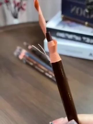 亨丝拉线眉笔,放水放汗#睫毛 #教你画眉毛 #美妆 #防水防汗