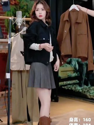 @几里与麻 前短后长的设计会让你看上去很小巧很灵动#今天穿什么 #每日分享 #女装穿搭 #穿搭技巧 #显高显瘦穿搭