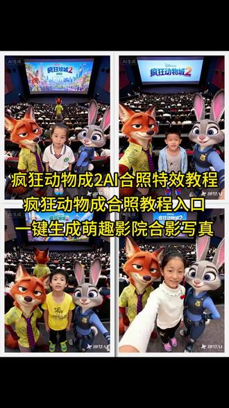 一键生成萌趣影院合影写真 疯狂动物城2电影院合拍 疯狂动物城2ai合影即梦教程 疯狂动物城图片素材 疯狂动物城2预售活动 疯狂动物城合照ai原图 疯狂动物城2电影院合影指令 疯狂动物城2电影海报 疯狂动物城2电影院图片 疯狂动物城2 疯狂动物城2的自拍合照 疯狂动物城2什么时候上映 疯狂动物城2票根p图 疯狂动物城2海报电脑版 豆包小程序入口ai ai生成照片 疯狂动物城2合照豆包指令 疯狂动物城ai合照 疯狂动物城2合照教程 疯狂动物城壁纸 一键生成写真照片趣拍 一键生成萌系自拍照ai写真照入口 一键生成俏皮写真 一键生成照片教程 一键生成萌趣手办真人 一键生成多人萌趣手办合影 一键生成漫画照片特效 疯狂动物城2ai合照原图 疯狂动物城2ai合照口令 疯狂动物城2AI合照方法 疯狂动物城2ai合照文案 疯狂动物城2ai合照羊 疯狂动物城2ai合照特效 疯狂动物城2ai合照姿势 疯狂动物城2ai合照图片设计 #即梦ai #豆包P图已经nextlevel了 #疯狂动物城电影院合照ai教程 #疯狂动物城2ai合照 #豆包ai图片生成指令疯狂动物城