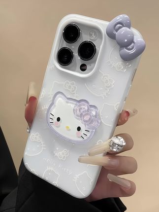 磨砂果冻感的满屏大脸Kitty好可爱呦🎀#手机壳 #手机壳推荐 #kitty猫 #可爱到爆炸💥 #少女心