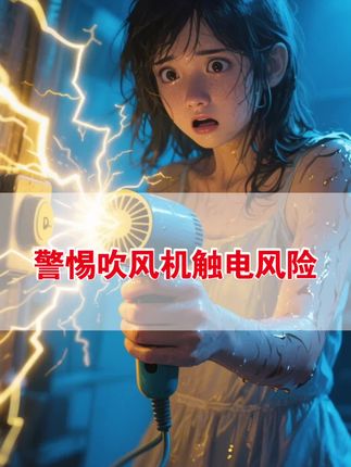 吹风机使用不当也会致命,家长一定要提前告诉孩子#创作者扶持计划 #安全#家庭教育#家长必看