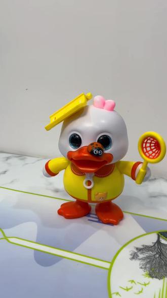 宝宝的新玩具#跺脚鸭#磁吸玩具