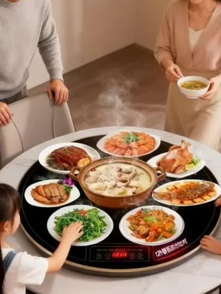 这款暖菜板多功能的可以热牛奶,可以热饭菜,可以打火锅,值得拥有。