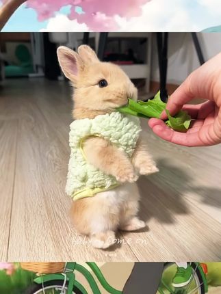 小兔子宠物保暖衣服超小码可爱侏儒兔幼兔荷兰猪豚鼠秋冬幼宠衣服#萌宠 #宠物兔 #宠物衣服 #好物分享 #强烈推荐
