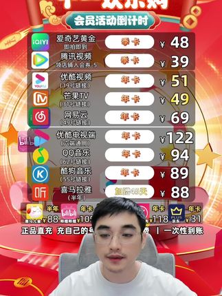 【双十一提前购】爱奇艺白金电视端会员年卡买一送一,爱奇艺白金年卡银河奇异果svip会员活动来了#爱奇艺白金 #爱奇艺白金会员 #爱奇艺白金vip一年