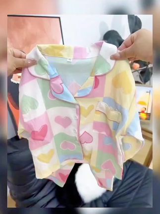 秋天一定要提前给孩子安排上这种长袖又舒服又好看的家居服,#高品质童装 #面料柔软舒适 #女童家居服睡衣 # #潮童必备