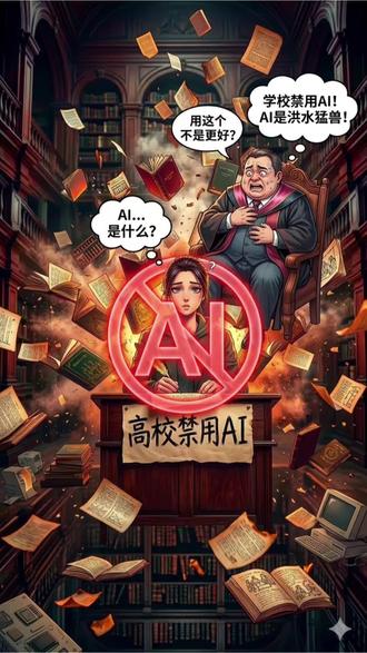 今天不聊法律,聊一下高校禁止使用某些AI的做法。#openclaw #openai #AI人工智能