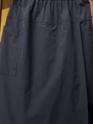 【口袋款】高级感半身裤裙女夏季薄款2025新款高腰流行垂感八分裤#夏日必备#夏季穿搭 #ootd穿搭 #八分裤#半身裙