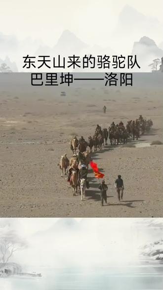 东天山来的骆驼队
(新疆哈密巴里坤——河南洛阳)