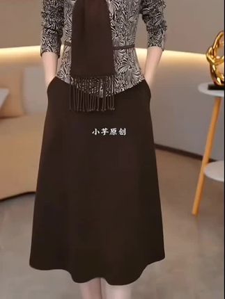 #上衣穿搭 #气质穿搭 #时尚连衣裙 #女款连衣裙假两件套装