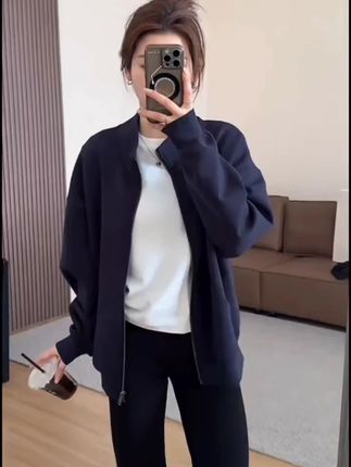 #女装穿搭 #穿出高级感 #春秋新款 #卫衣外套