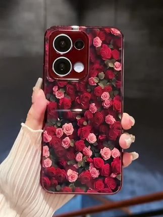 【opporeno13专属手机壳】哇!!!满屏玫瑰,这么也太浪漫了吧~~~#网红手机壳 #防摔手机壳 @DOU+上热门 @DOU+好生意 @DOU+小助手