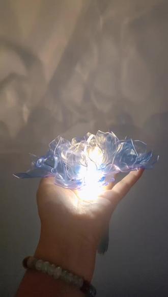 今天不做发卡,用瓶子做花灯啦#手灯 #元宵节灯笼 #手工diy #手工diy制作 #创作者中心