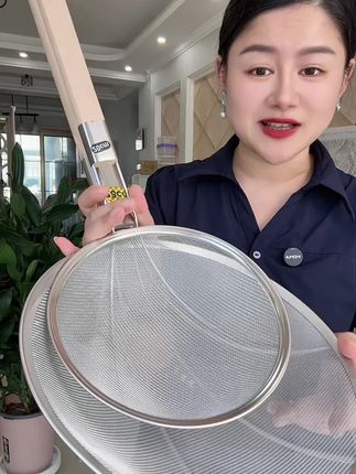 加固结实耐用型大漏勺,多种尺寸规格,有网漏也线漏#厨房好物 #源头实力厂家 #结实耐用 #漏勺 #过滤勺