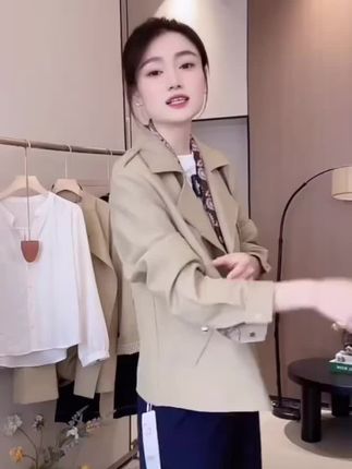 2025秋新款女装简约气质拉链夹克小个子显瘦外套高级感上衣#