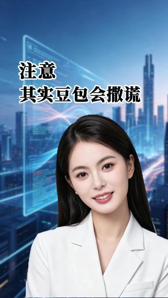 注意,你的豆包其实是会撒谎的
#AI工具#豆包#涨知识