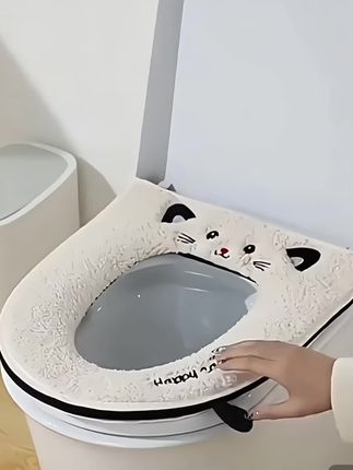 #卫生间好物 #非常方便实用 #马桶垫 #实用好物 #冬季加厚防水马桶垫